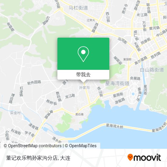 董记欢乐鸭孙家沟分店地图