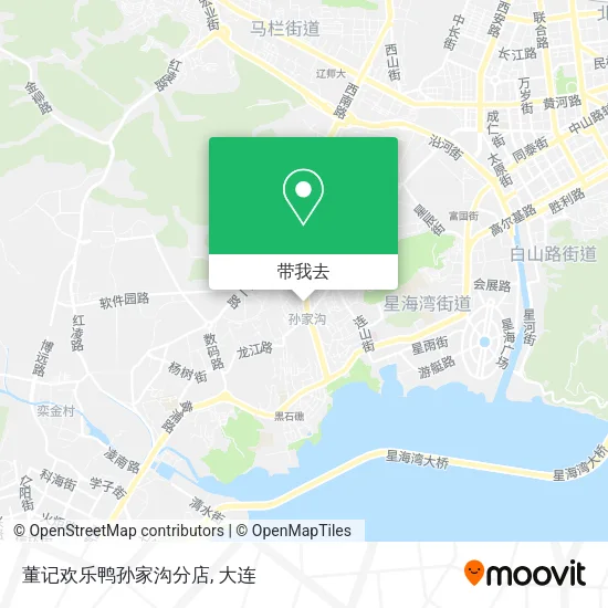 董记欢乐鸭孙家沟分店地图