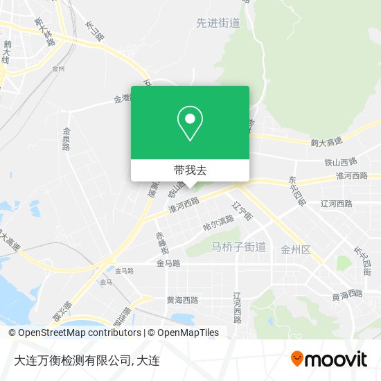 大连万衡检测有限公司地图