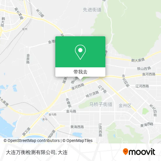 大连万衡检测有限公司地图