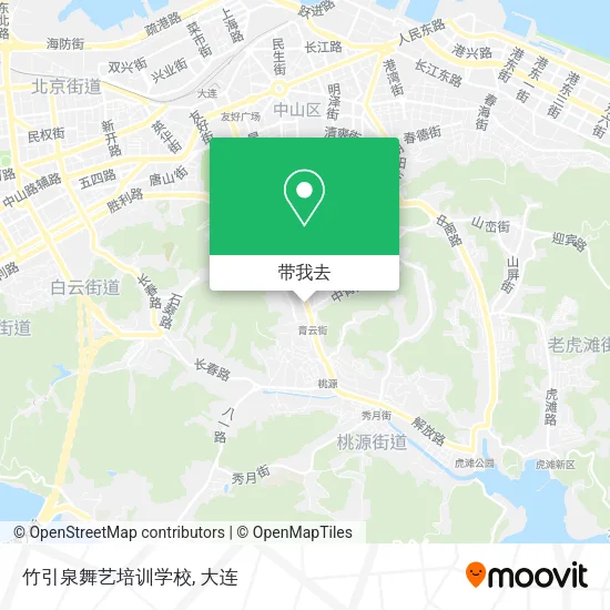 竹引泉舞艺培训学校地图