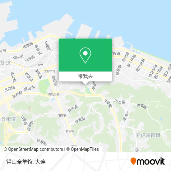 得山全羊馆地图
