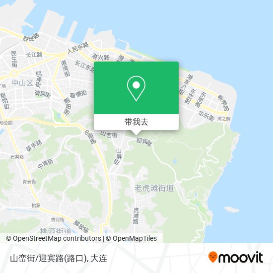 山峦街/迎宾路(路口)地图