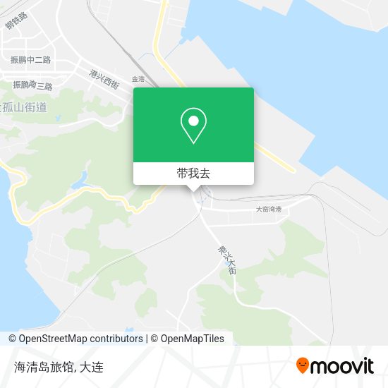 海清岛旅馆地图