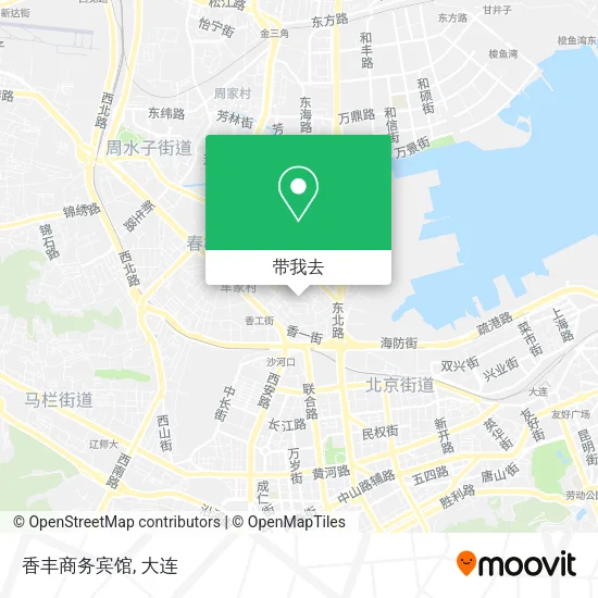 香丰商务宾馆地图