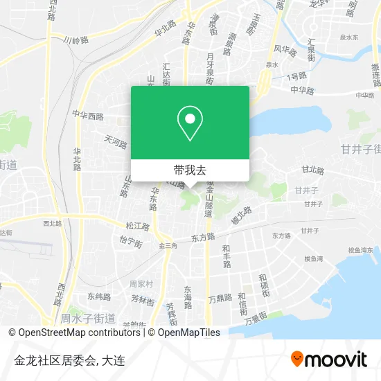 金龙社区居委会地图