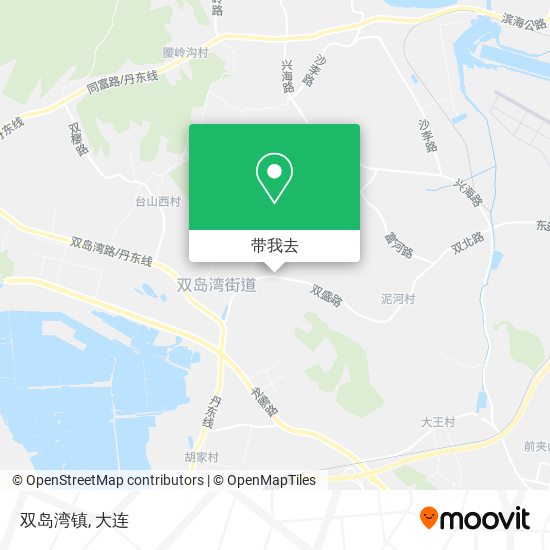 双岛湾镇地图