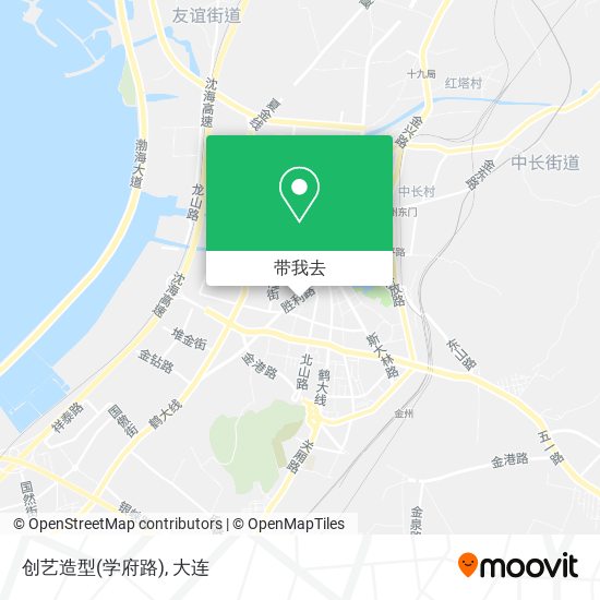 创艺造型(学府路)地图