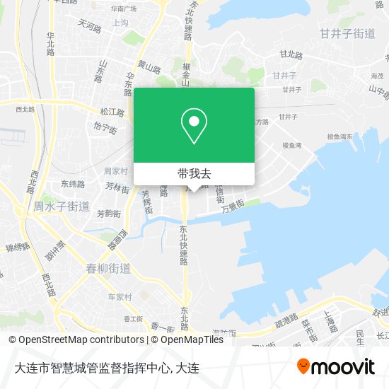 大连市智慧城管监督指挥中心地图