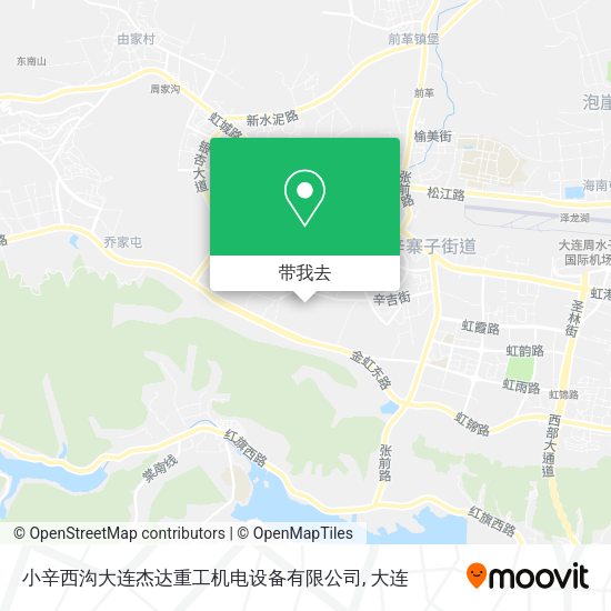 小辛西沟大连杰达重工机电设备有限公司地图