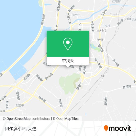 阿尔滨小区地图