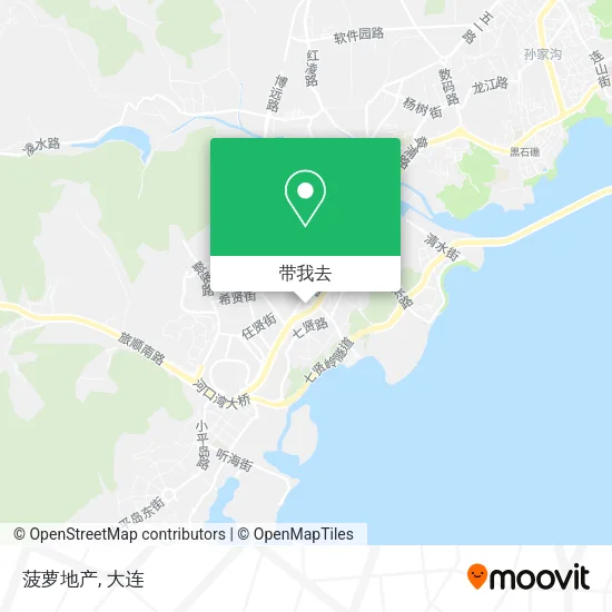 菠萝地产地图