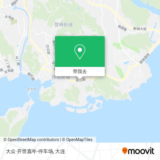 大众·开世嘉年-停车场地图