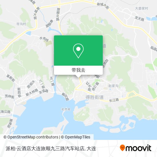 派柏·云酒店大连旅顺九三路汽车站店地图