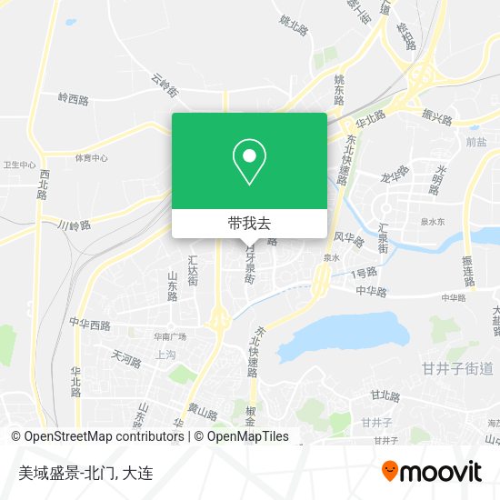美域盛景-北门地图