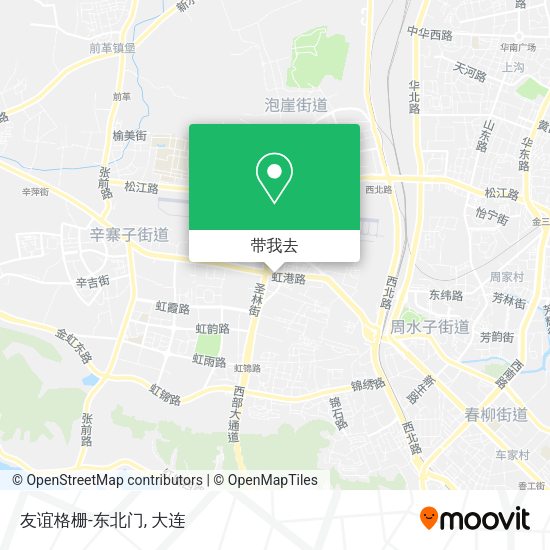 友谊格栅-东北门地图