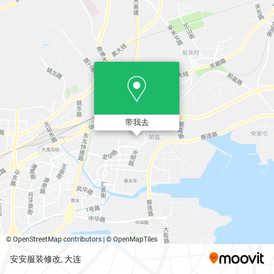 安安服装修改地图