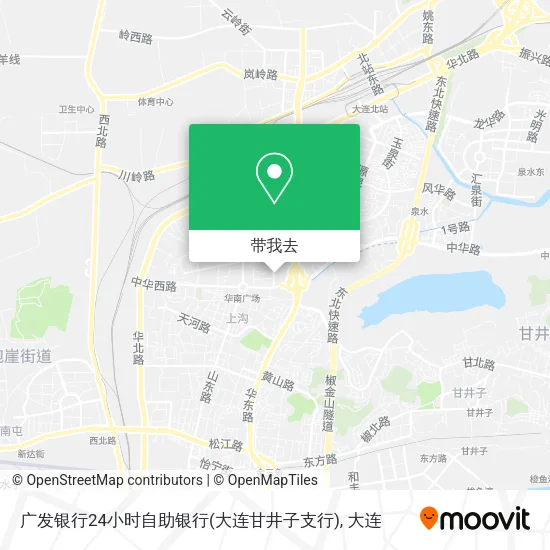 广发银行24小时自助银行(大连甘井子支行)地图