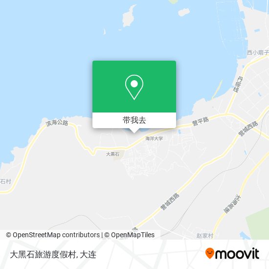 大黑石旅游度假村地图