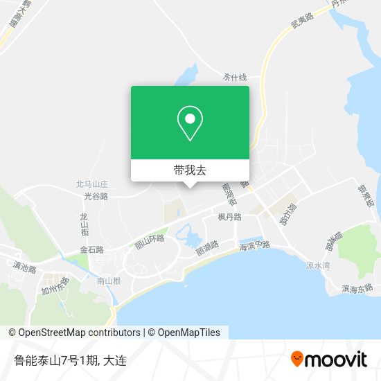 鲁能泰山7号1期地图
