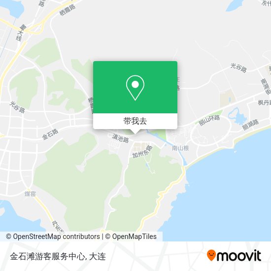 金石滩游客服务中心地图