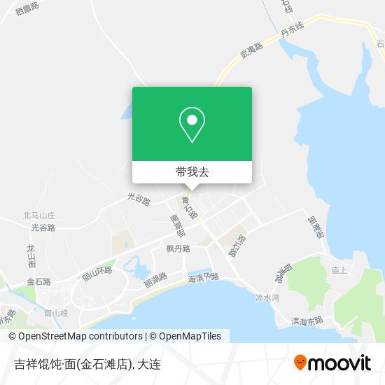 吉祥馄饨·面(金石滩店)地图