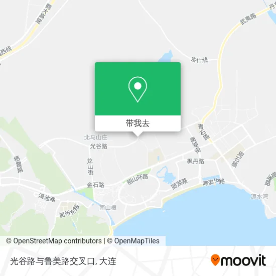 光谷路与鲁美路交叉口地图