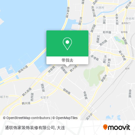通联饰家装饰装修有限公司地图