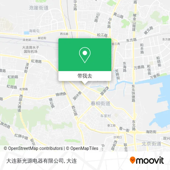 大连新光源电器有限公司地图