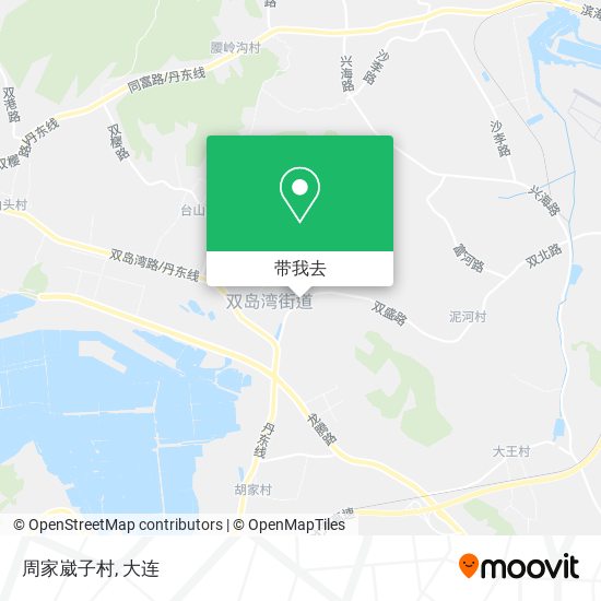 周家崴子村地图