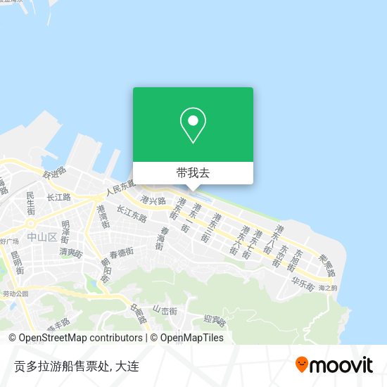 贡多拉游船售票处地图