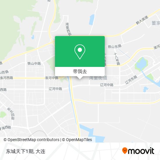 东城天下1期地图