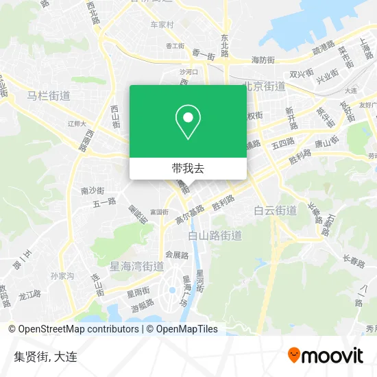 集贤街地图