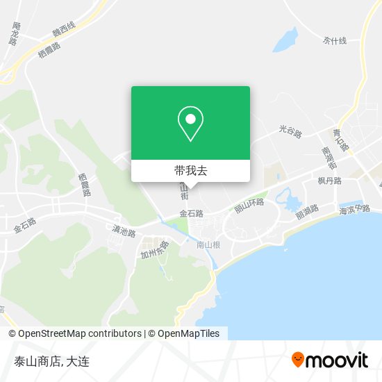 泰山商店地图
