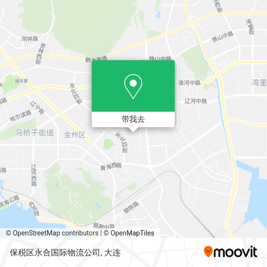 保税区永合国际物流公司地图