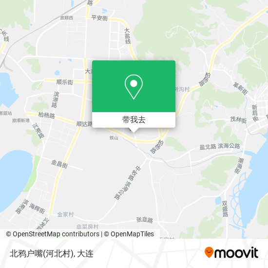 北鸦户嘴(河北村)地图