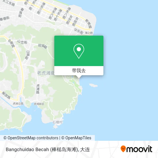 Bangchuidao Becah (棒槌岛海滩)地图