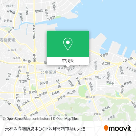 美林园高端防腐木(兴业装饰材料市场)地图