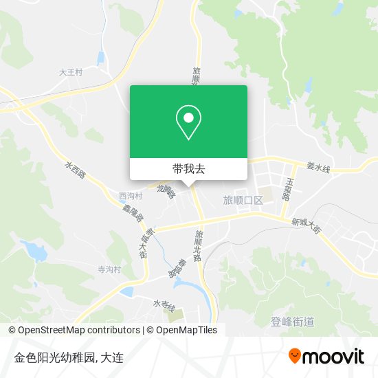 金色阳光幼稚园地图