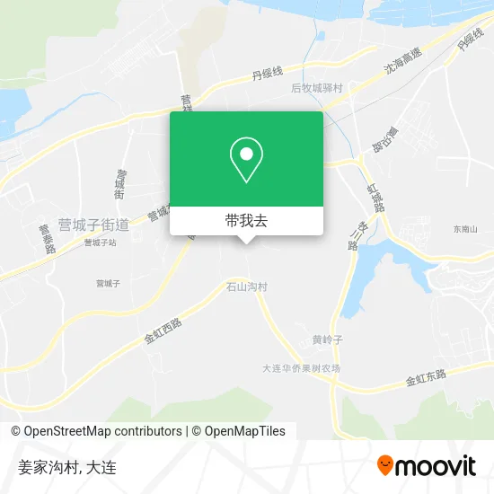 姜家沟村地图