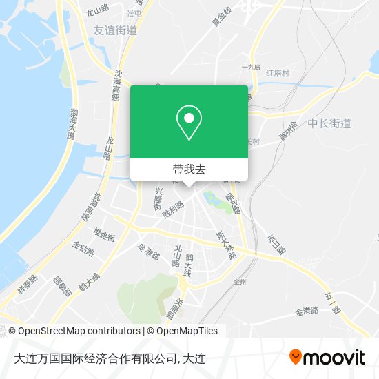 大连万国国际经济合作有限公司地图