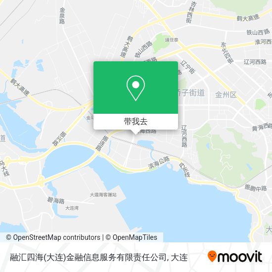 融汇四海(大连)金融信息服务有限责任公司地图