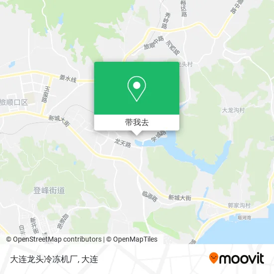 大连龙头冷冻机厂地图