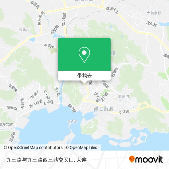 九三路与九三路西三巷交叉口地图