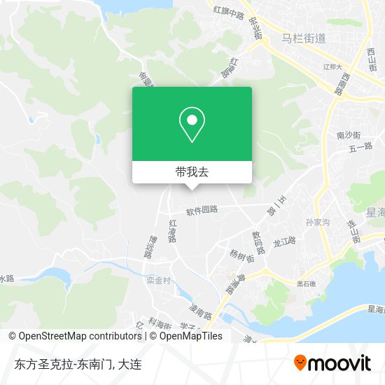 东方圣克拉-东南门地图