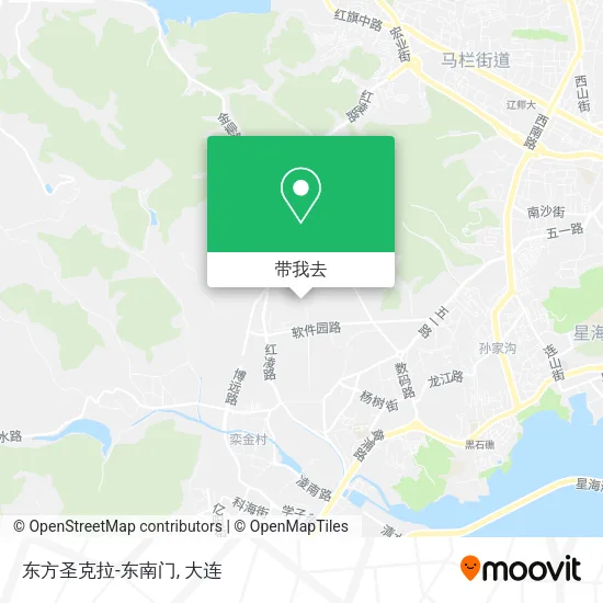 东方圣克拉-东南门地图