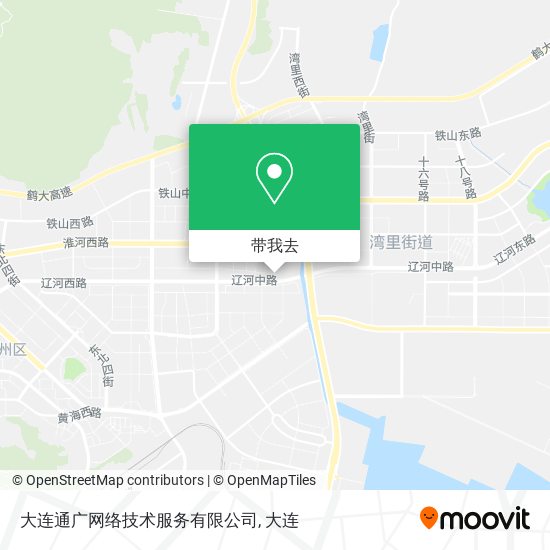 大连通广网络技术服务有限公司地图