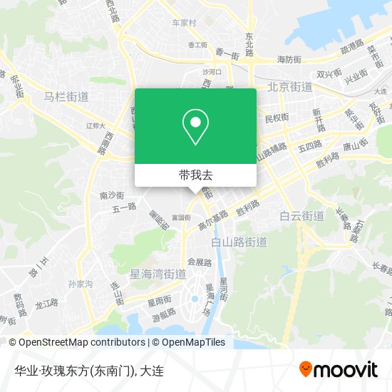 华业·玫瑰东方(东南门)地图