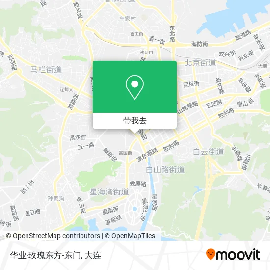 华业·玫瑰东方-东门地图