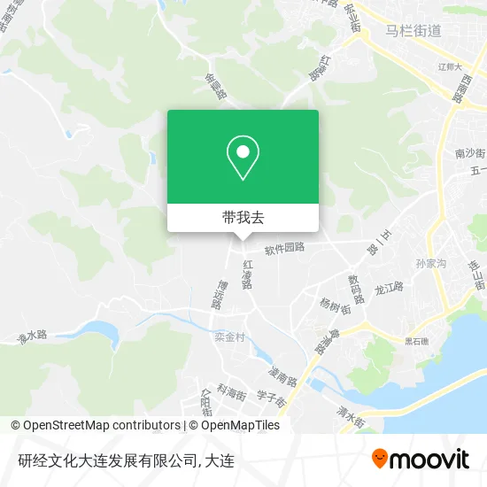 研经文化大连发展有限公司地图